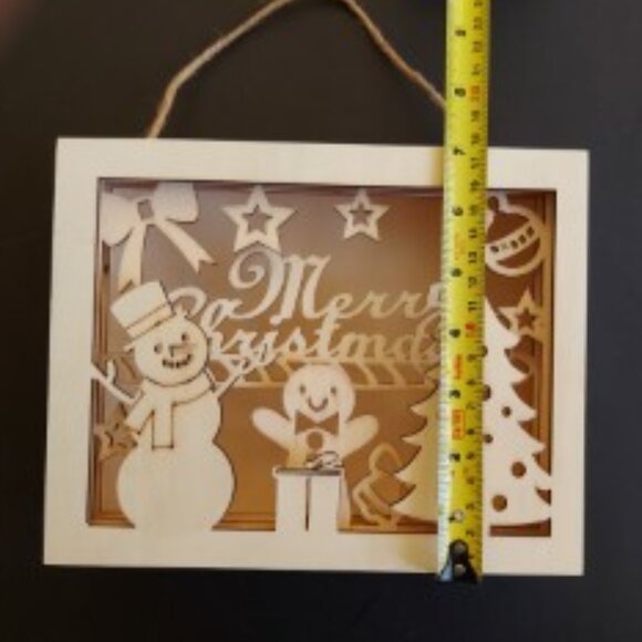 Merry Christmas Paintable Decoration - Picture 7 of 9